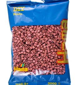 Hama Midi Perler - 3000 stk. - 111 Mørk Blush