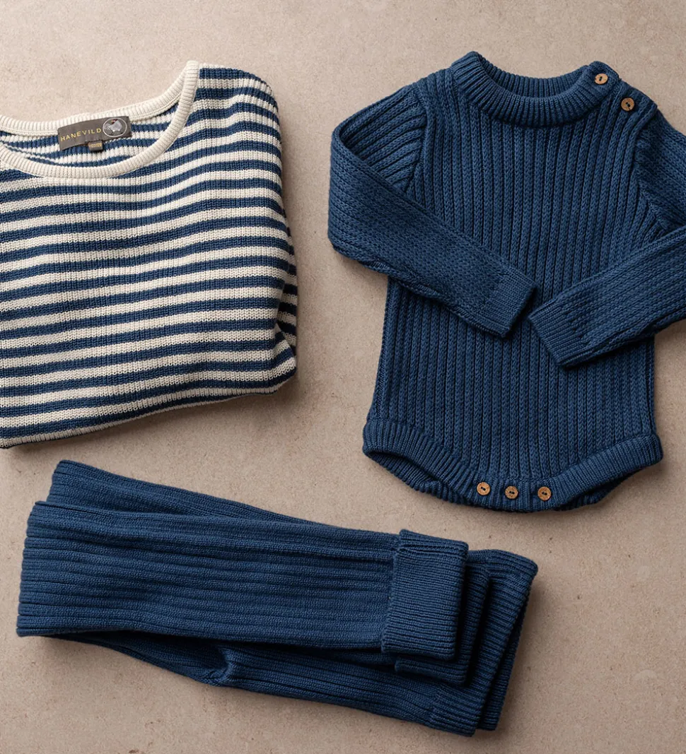 Hanevild Leggins - Strik - Lynge - Ensign Blue