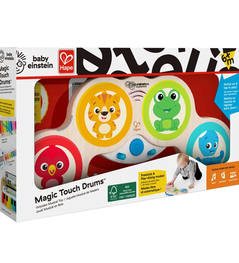 Hape Baby Einstein Aktivitetslegetøj - Magic Touch Drums