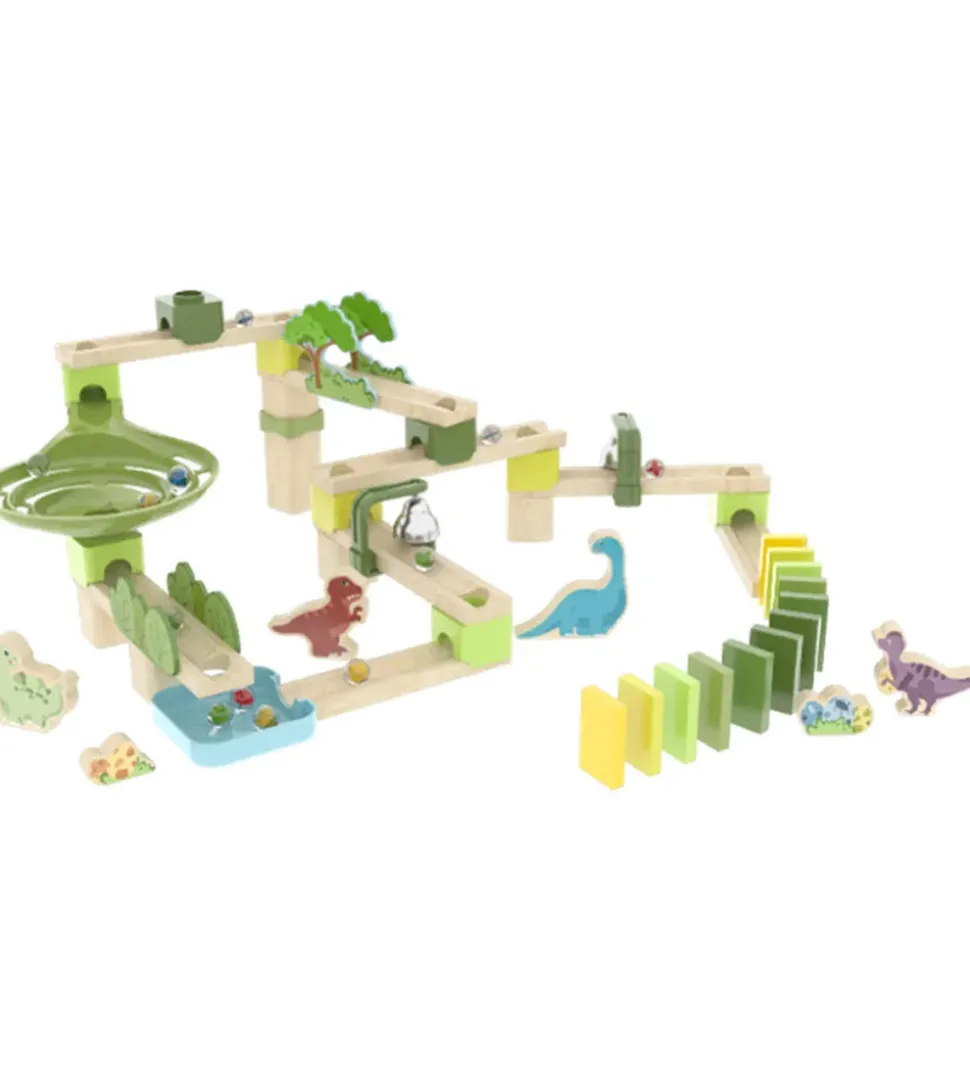Hape Kuglebane - Dino Adventure Marble Run - 131 Dele