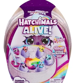 Hatchimals Legetøj - Alive Rainbow Hatchery