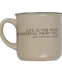 H.C. Andersen Kop - Life is - 350ml - Gul