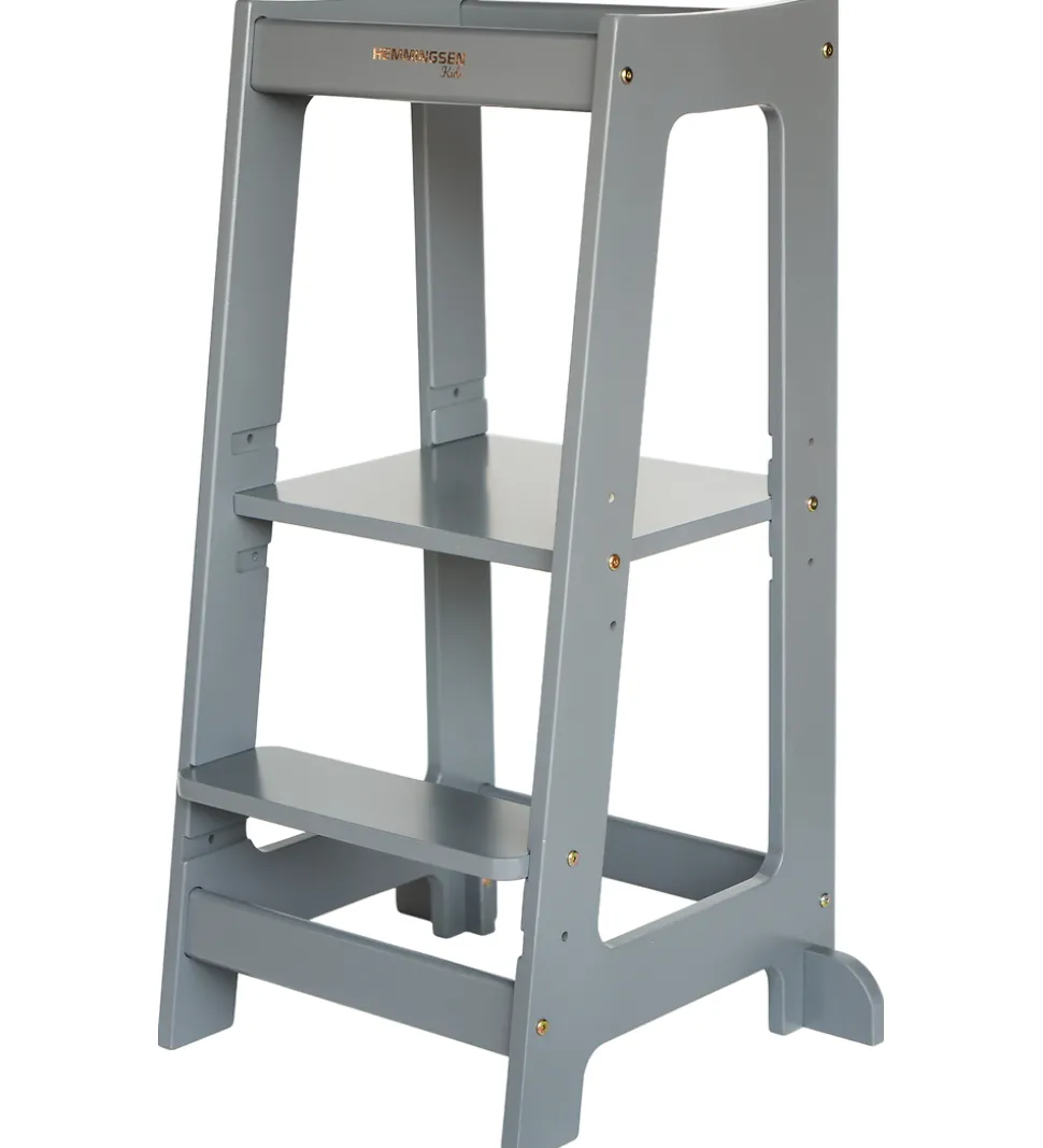 Hemmingsen Kids Læringstårn - Martin - 40x42x86 cm - Grå