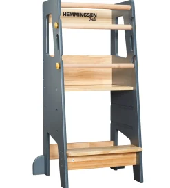 Hemmingsen Kids Læringstårn - Liv Pro - 40x45x90 cm - Grå