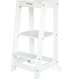 Hemmingsen Kids Læringstårn - Martin - 40x42x86 cm - Hvid