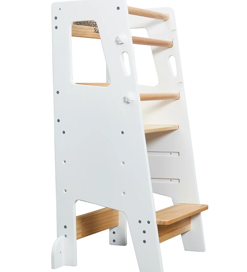 Hemmingsen Kids Læringstårn - Liv Pro - 40x45x90 cm - Hvid