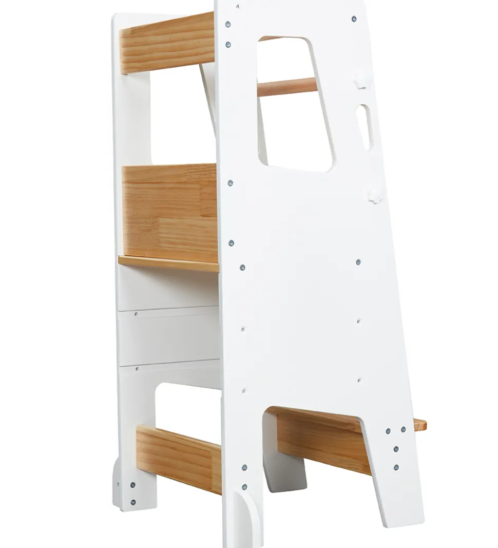 Hemmingsen Kids Læringstårn - Liv Pro - 40x45x90 cm - Hvid