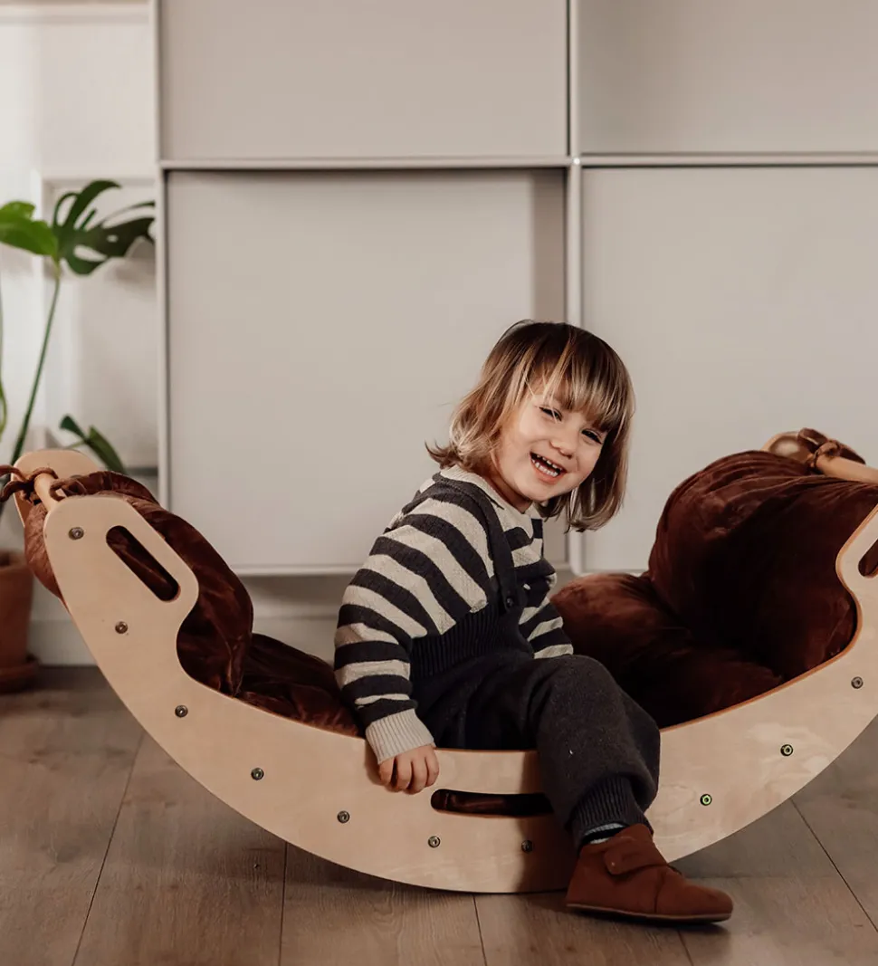 Hemmingsen Kids Luksus Madras - Velour - Luna - Brun