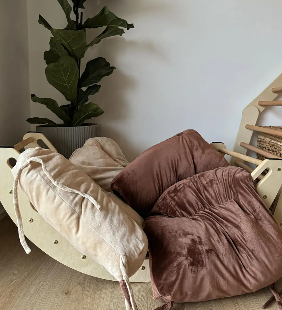 Hemmingsen Kids Luksus Madras - Velour - Luna - Brun