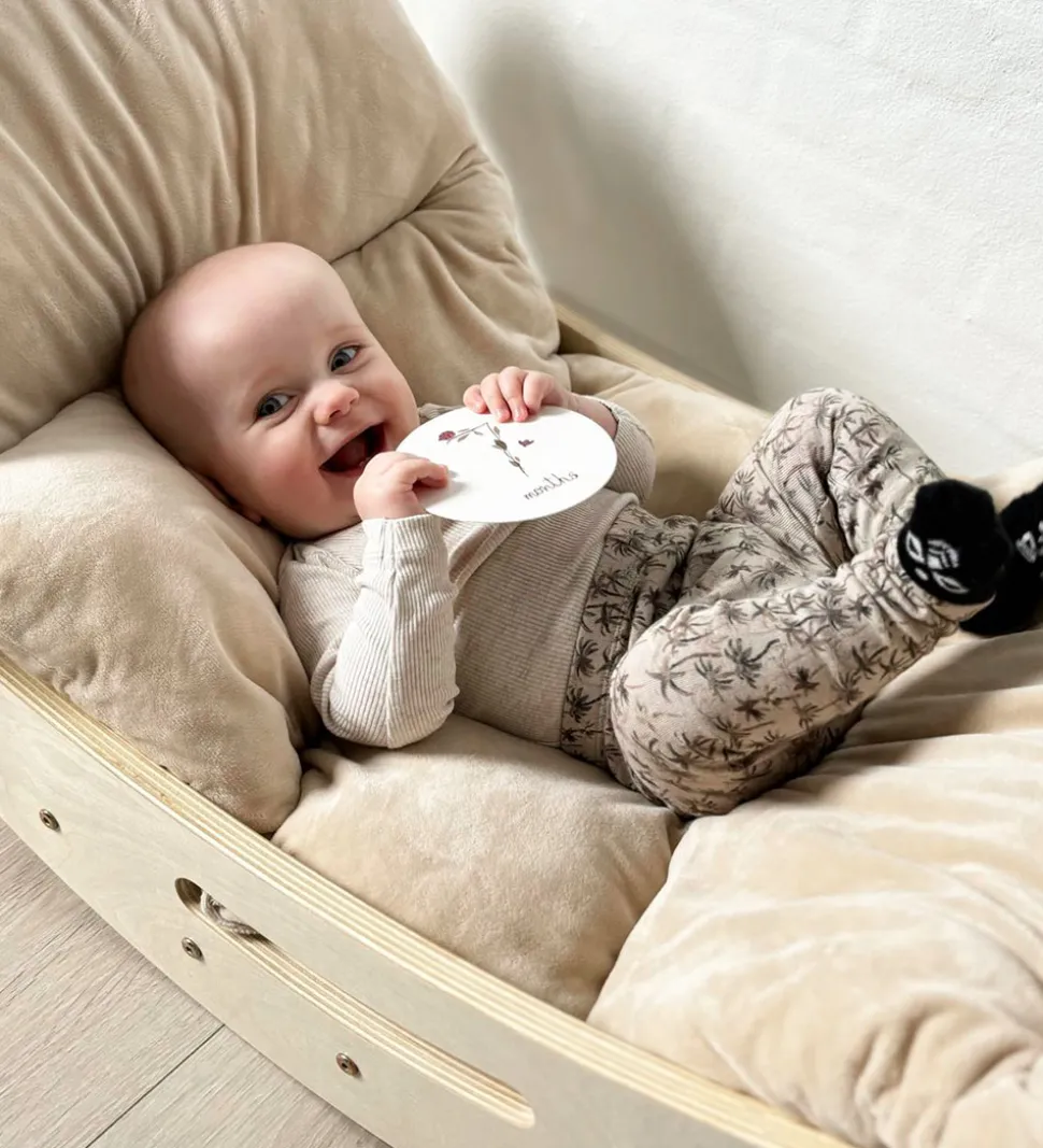 Hemmingsen Kids Luksus Madras - Velour - Luna - 140x60 cm - Beig