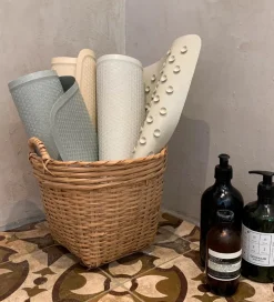 Hevea Bademåtte - Naturgummi - 75x34 cm - Marble