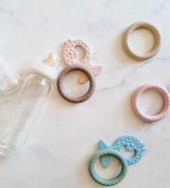 Hevea Bideringe - 2-pak - Powder Pink & Tan Beige