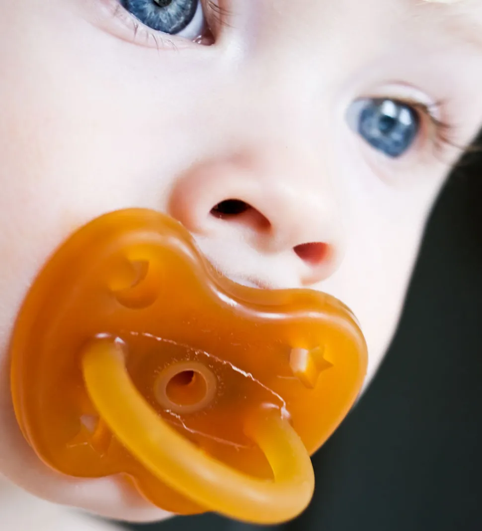 Hevea Sutter - 3-36 mdr - 2-pak - Naturgummi - Amber Sand