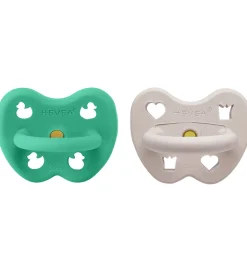 Hevea Sutter - 3-36 mdr - 2-pak - Naturgummi - Green/Soft Pebble