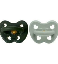 Hevea Sutter - 3-36 mdr - 2-pak - Naturgummi - Moss Veil