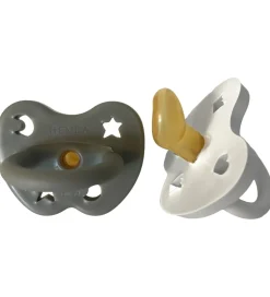 Hevea Sutter - 3-36 mdr - 2-pak - Naturgummi - Stone Cloud