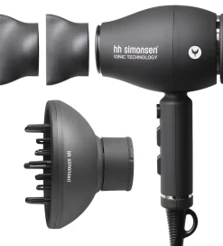 HH Simonsen Hårtørrer - XS Dryer inkl. Softstyler - Sort
