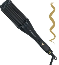 HH Simonsen Rod VS5 Deep Waver Krøllejern - Sort