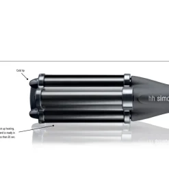HH Simonsen Rod VS5 Deep Waver Krøllejern - Sort