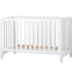 Hoppekids Babyseng - Anton - 129x69x81 cm - Hvid