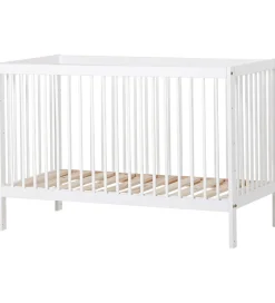Hoppekids Babyseng - Ida-Marie - 60x120 - Hvid