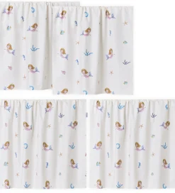 Hoppekids Forhæng Til Halvhøj Seng - 70x160 cm - Little Mermaid