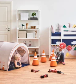 Hoppekids Keglesæt - 3-pak - Orange/Hvid