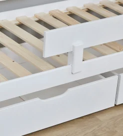 Hoppekids Sengehest - ECO Comfort - 100x22,5 cm - Hvid