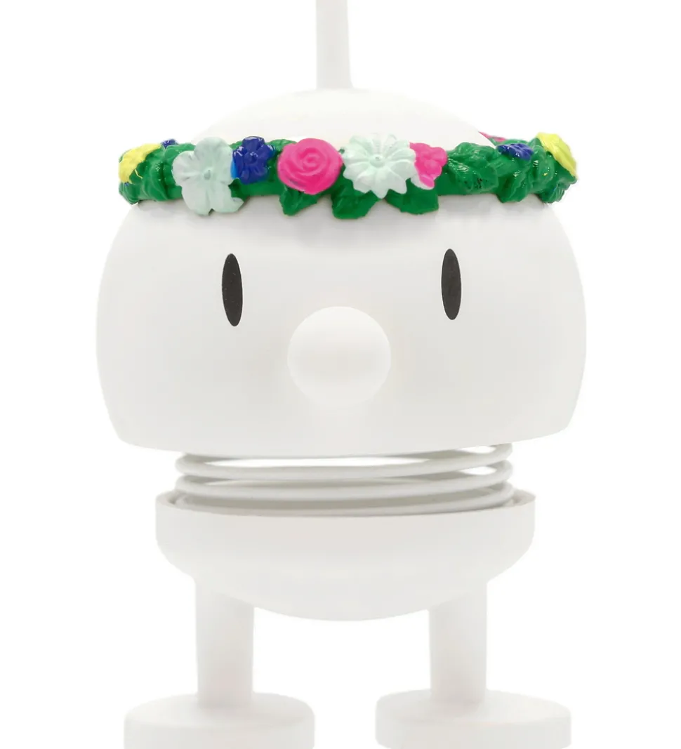 Hoptimist Midsommer Bumble - Small - 7,5 cm - Hvid