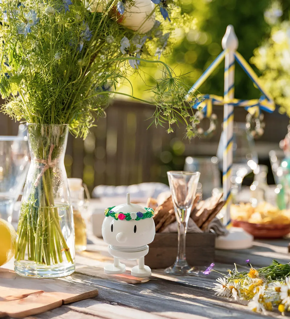 Hoptimist Midsommer Bumble - Small - 7,5 cm - Hvid