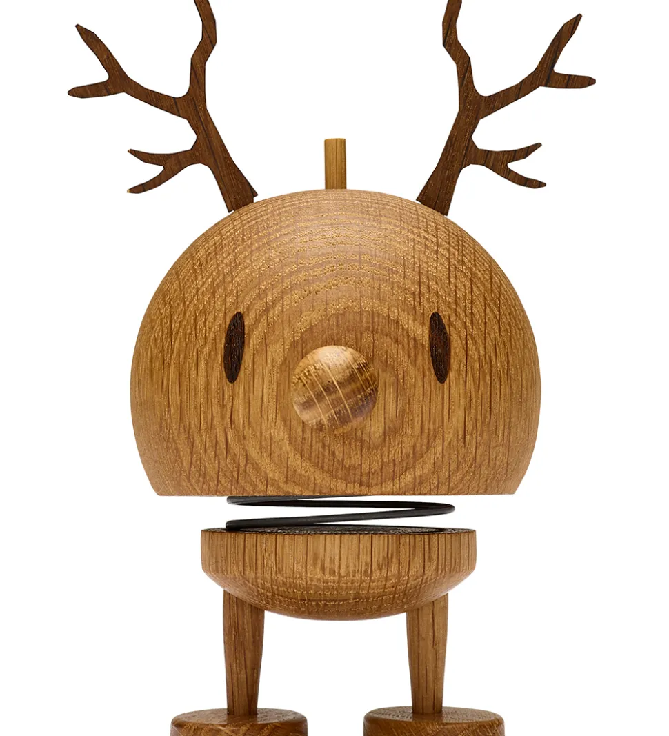 Hoptimist Reindeer Bumble - Medium - 14 cm - Oak