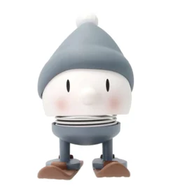 Hoptimist Skiing Bumble - 7,2 cm - Sky