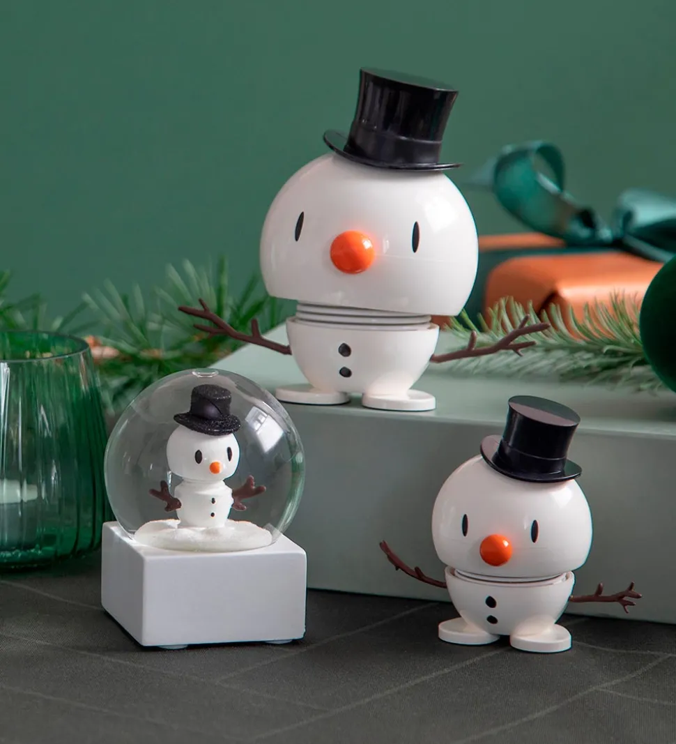 Hoptimist Snowman - Medium - 10,8 cm - Hvid