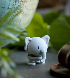 Hoptimist Soft Elephant - 7,6 cm - Grå