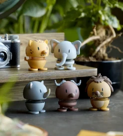 Hoptimist Soft Elephant - 7,6 cm - Grå