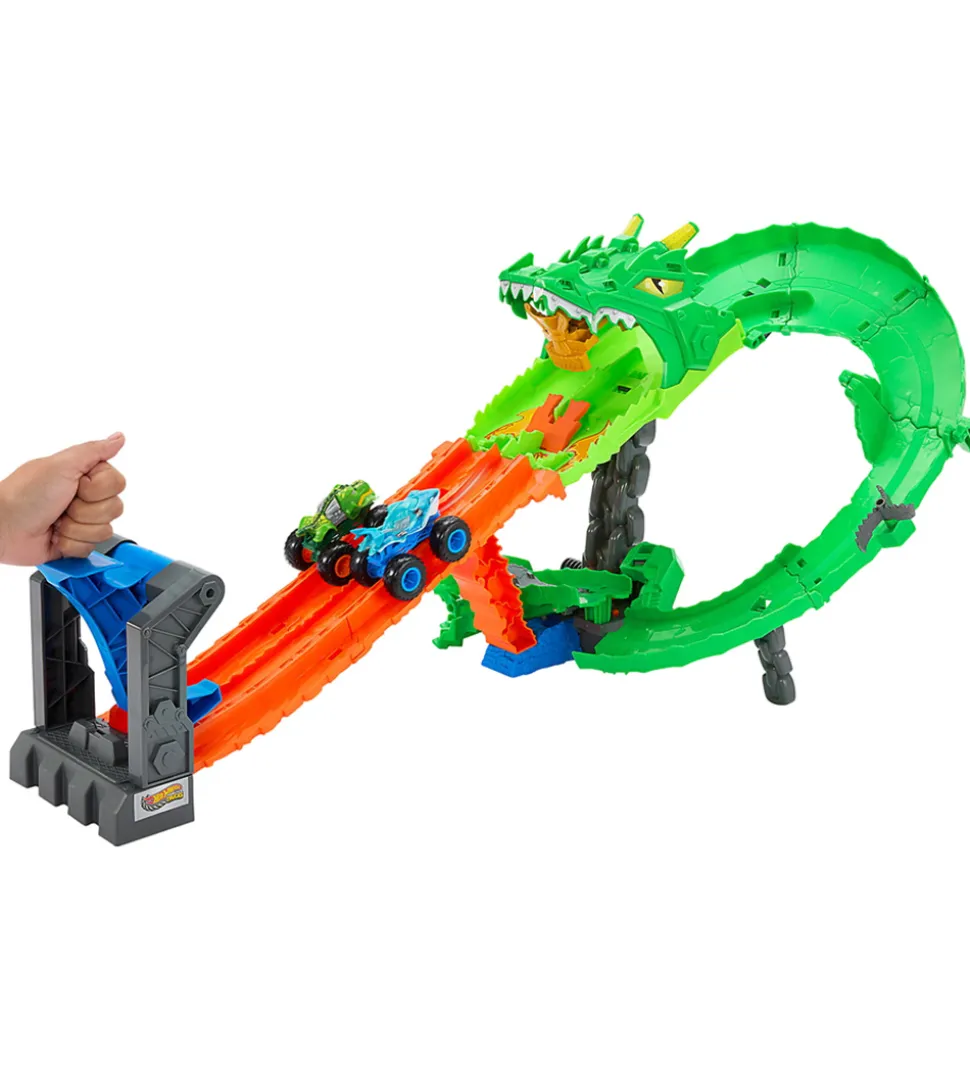 Hot Wheels Bilbane - Great Bite vs Rageasaur - Dragon Demolition