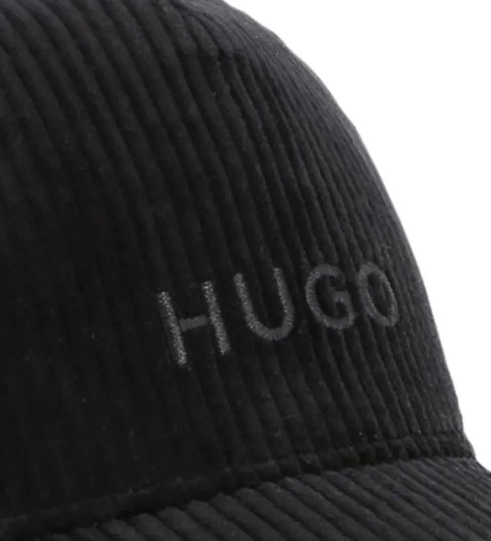 HUGO Kasket - Fløjl - Sort