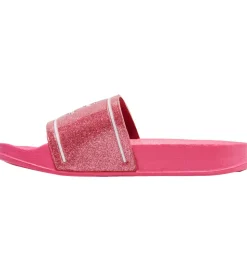 Hummel Badesandal - Pool Slide Glitter Jr - Raspberry