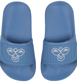 Hummel Badesandaler - Pool Slide Jr - Lichen Blue