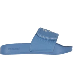 Hummel Badesandaler - Pool Slide Jr - Lichen Blue