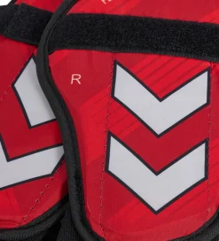 Hummel Benskinner - HmlShin Guards Flex Shell - Pompeian Red