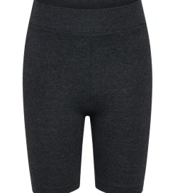 Hummel Cykelshorts - hmlJR - Black Melange