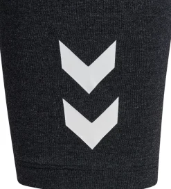 Hummel Cykelshorts - hmlJR - Black Melange