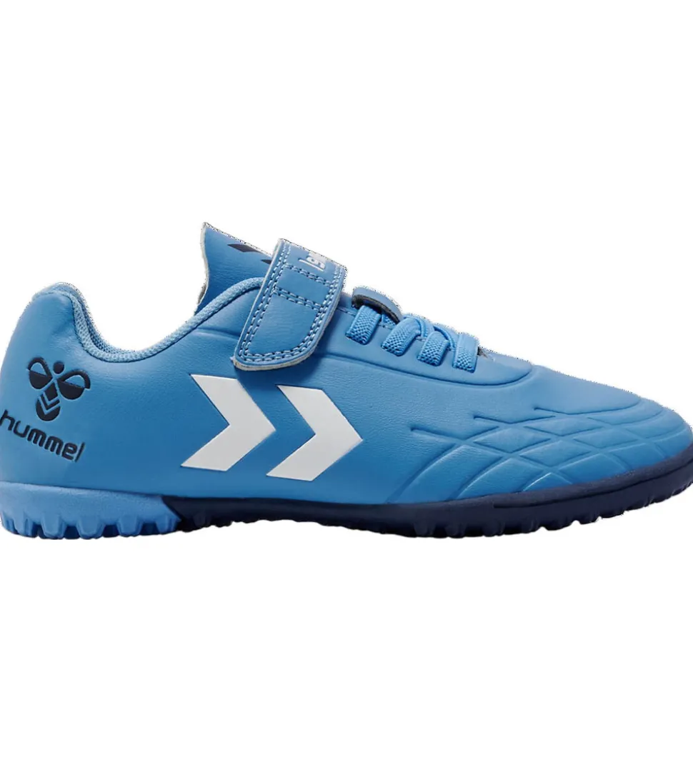 Hummel Fodboldstøvler - Top Star Turf JR - Lichen Blue