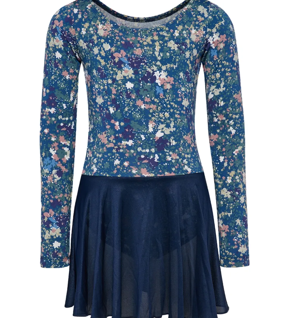 Hummel Gymnastikdragt - HmlJR Mix Gym - Dress Blues/Riverside