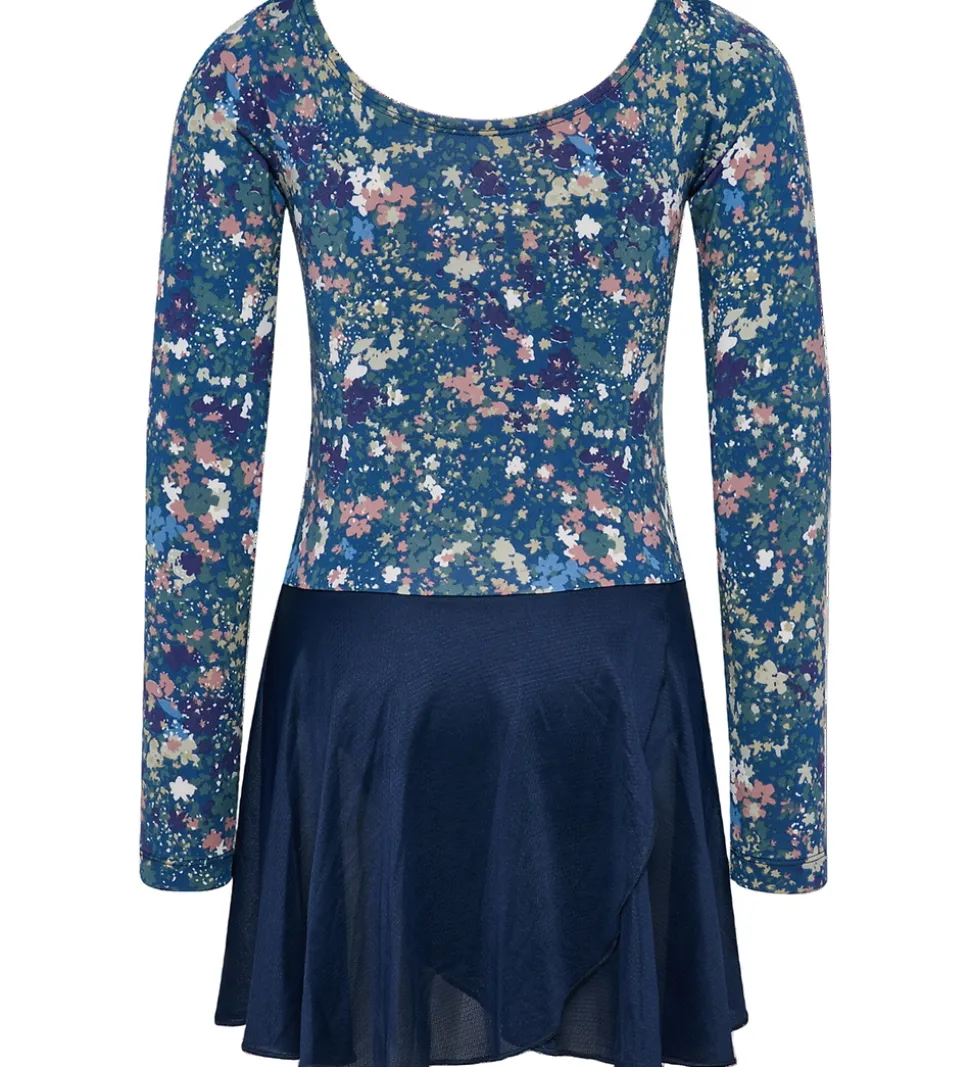 Hummel Gymnastikdragt - HmlJR Mix Gym - Dress Blues/Riverside