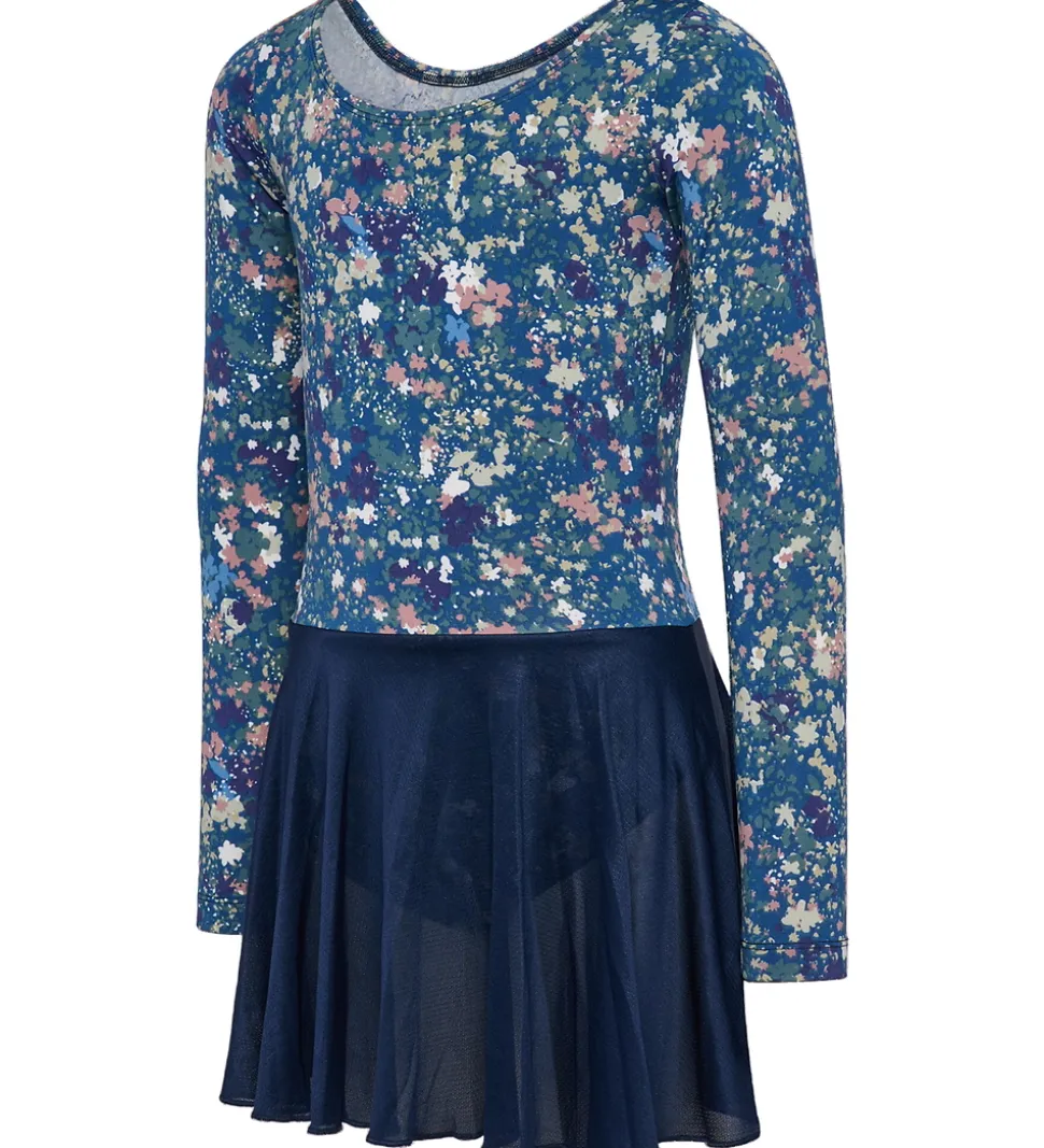 Hummel Gymnastikdragt - HmlJR Mix Gym - Dress Blues/Riverside