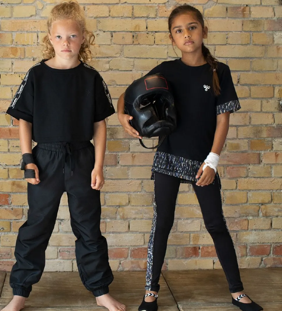 Hummel Gymnastiksko - Sort m. Vinkler