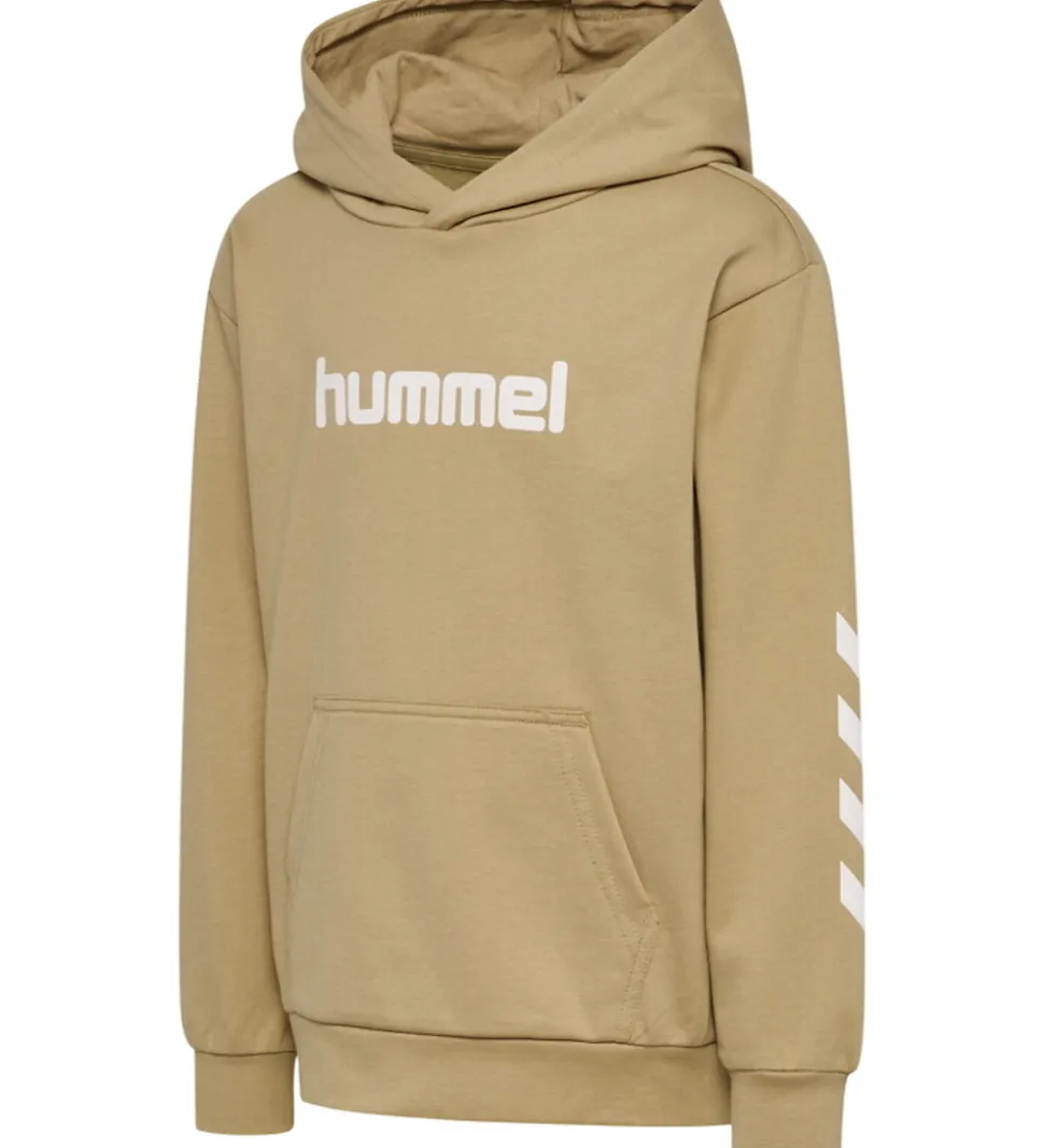 Hummel Hættetrøje - HmlJR - Cornstalk m. Logo
