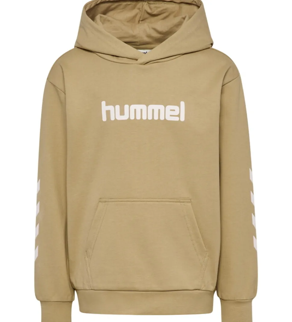 Hummel Hættetrøje - HmlJR - Cornstalk m. Logo